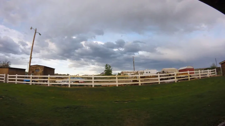 Watching the weather coming in