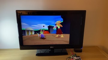 PS1 Spyro3 demo running on the PSFPGA project (PS1 recreated on FPGA)