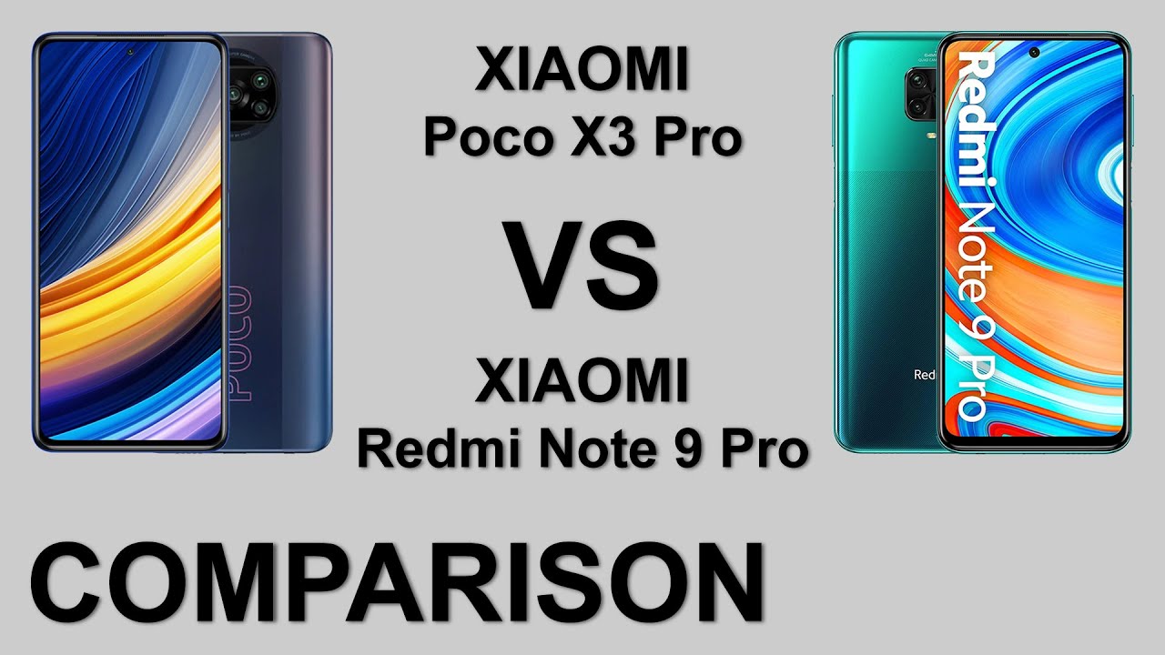 Samsung Note 9 Vs Poco X3 Pro