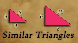 What are Similar Triangles | Geometry | Math | Letstute