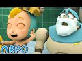 Must Keep The Baby CLEAN!!! | Baby Daniel and ARPO The Robot | Funny Cartoons for Kids