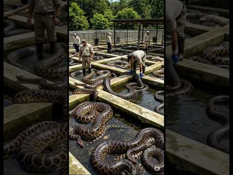 Anaconda Farm 2 Real Camera Footage Anaconda Snake