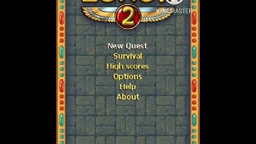 Sonic Speed Riders Luxor 2 Java Main Menu