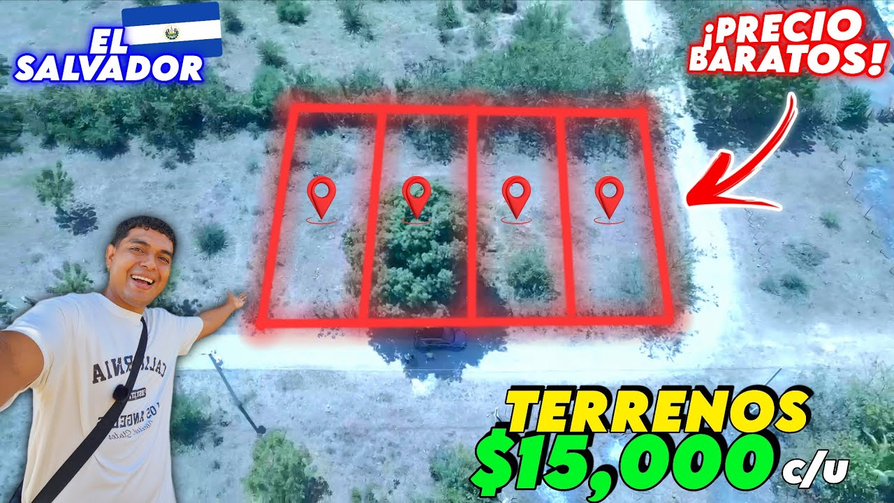 ENCONTRE un INCREIBLE TERRENO GRANDE A PRECIO BARATO EN AHUACHAPAN SUR 🇸🇻 ¡PRECIO NEGOCIABLE! 