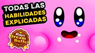 TODAS las HABILIDADES y TRAJES de Kirby EXPLICADOS 🍰 Kirby's Dream Buffet (Nintendo Switch)