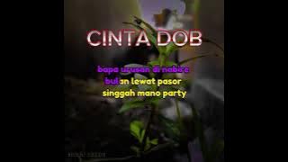 lagu acara papua slow cinta DOB #pace_santana