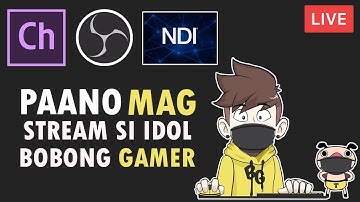HOW TO STREAM YOUR VIDEOS LIKE BOBONG GAMER [TAGALOG]