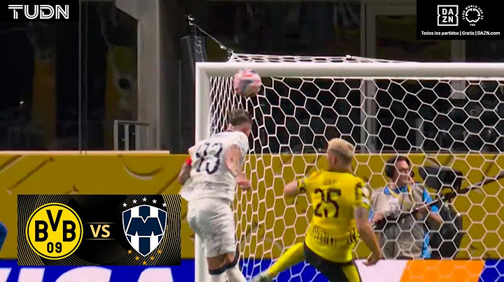 ¡RAMOS SE QUEDÓ A NADA DEL EMPATE! -Dortmund 2-1 Monterrey | Mundial de Clubes FIFA-8vos 2025 | TUDN
