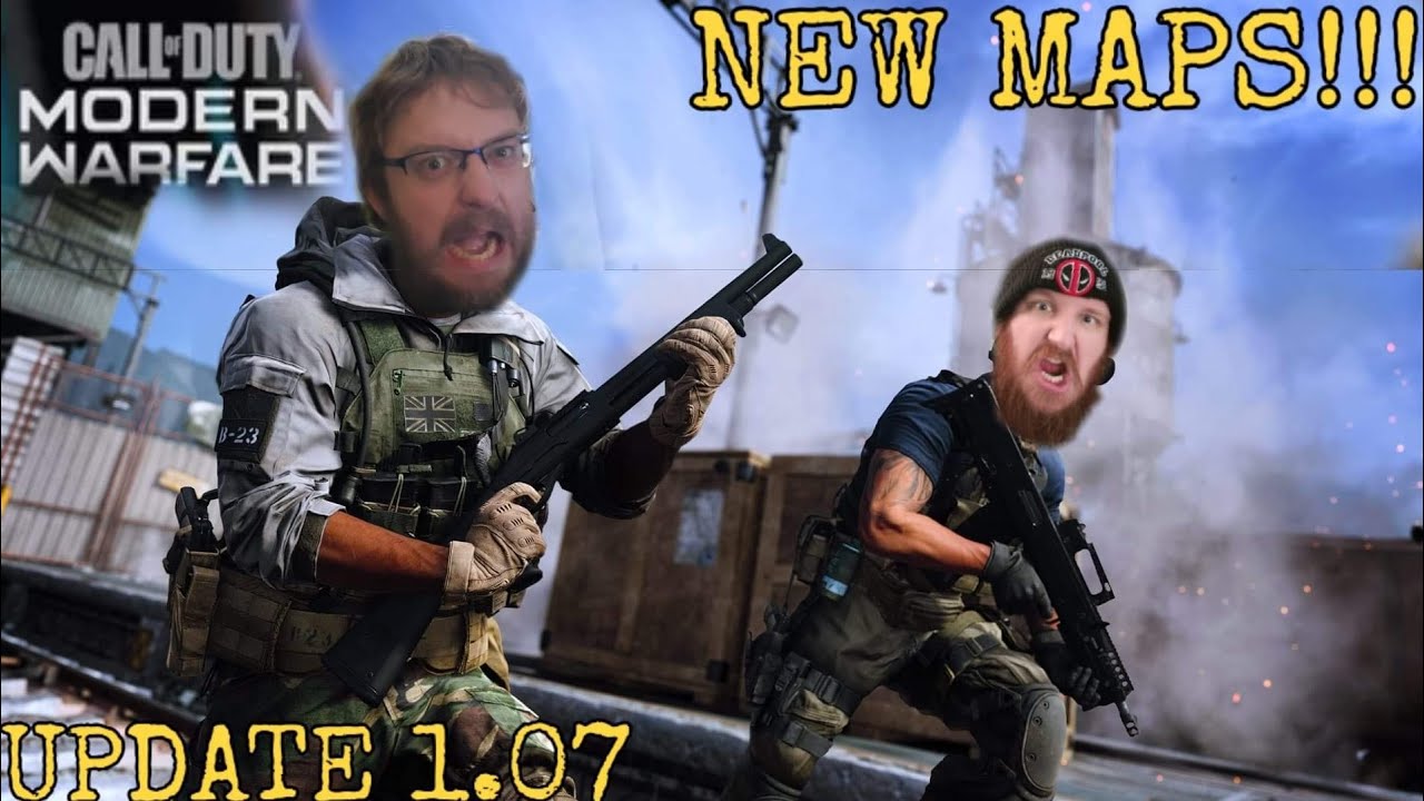 NEW MAPS!!! -Call of Duty Modern Warfare (Update 1.07)