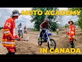 If you mess up....I use the stick! // Moto Academy goes to Canada!