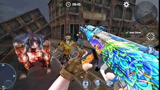 좀비 만남 실제 생존 슈팅 게임 3D - FPS 좀비 슈팅 게임 - 안드로이드 게임플레이. #88 screenshot 5