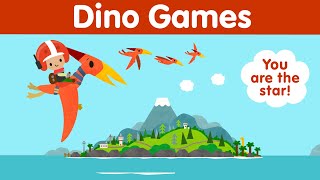 OkiPlay Preschool Dinosaurs Games - NEW App - Fun Dinosaur puzzle games for Kids screenshot 2