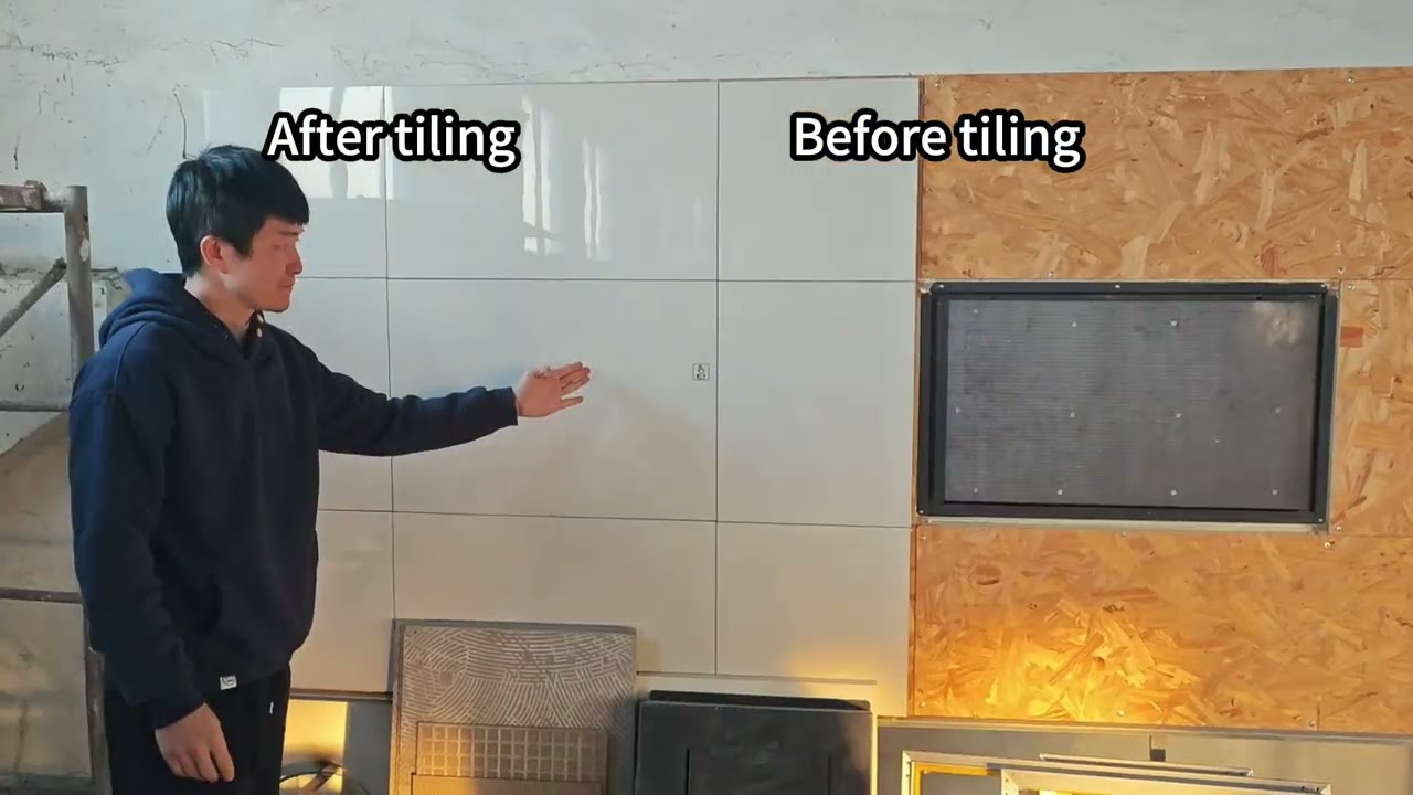 Need to put a tile or marble on the access door ?