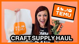 I TRIED TEMU CRAFT SUPPLIES  | ARE THEY GOOD QUALITY?? HONEST REVIEW