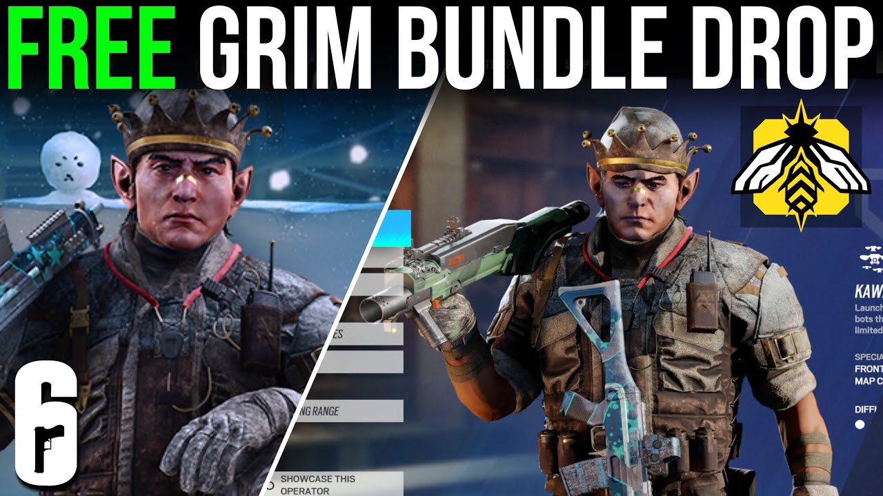How to get New FREE Grim Bundle in Rainbow Six Siege! - YouTube