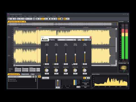 Acoustica 7のRemix機能を使ってみた
