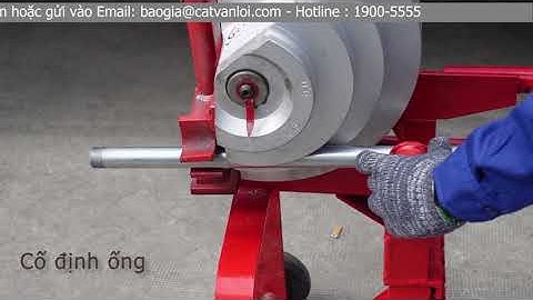 Hướng dẫn bẻ, uốn ống thép IMC 90°