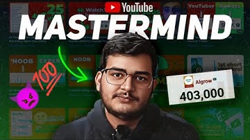 How @Algrow "How @Algrow Cracks the YouTube Algorithm: His Secret to YouTube Success"