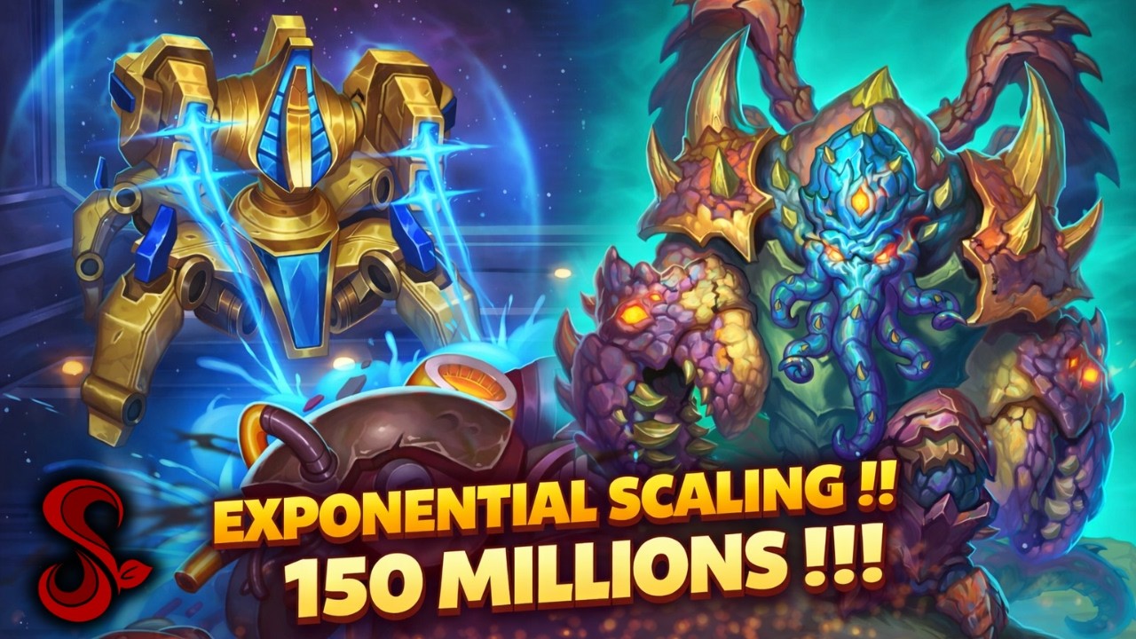 EXPONENTIAL SCALING - 150 MILLIONS STATS !! | TOP 2 EUROPE | E.T.C.