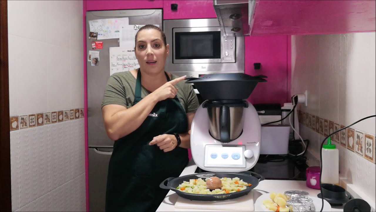 MENÚ COMPLETO! Completísimo, PUCHERO, ENSALADILLA y otra idea más!! TODO EN THERMOMIX