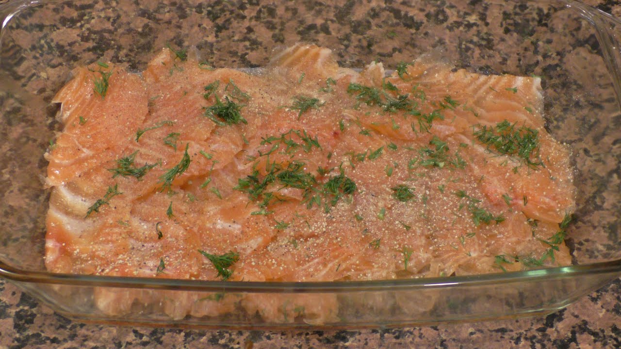 Praktyka u Praktyka - Łosoś Peklowany - po skandynawsku