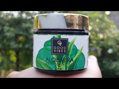 Good vibes aelovera gel review | aelovera gel for hair skin and body |