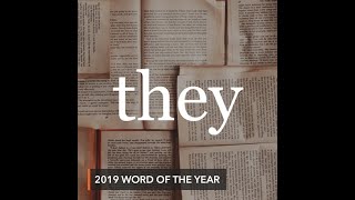 Nonbinary pronoun 'they' named Merriam-Webster's 2019 word of the year screenshot 3