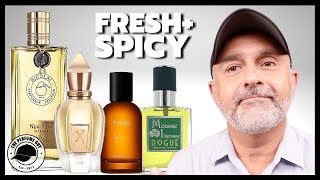 Top 15 Masculine FRESH SPICY FRAGRANCES | Spicy Fragrances For Warm Weather Wear