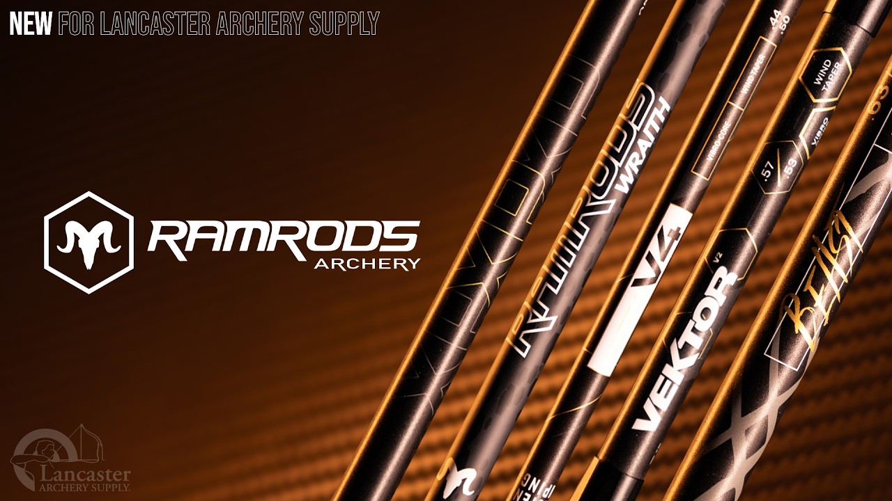 RamRods Vektor 2 Target Side Rods – Lancaster Archery Supply
