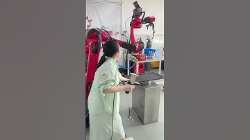 Spraying robot.#industrial #robot #welding #spraying #stamping #machine
