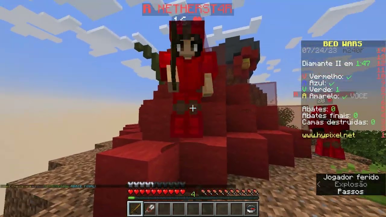 Minecraft Bed Wars - AS TRAPALHADAS EM AÇÃO!