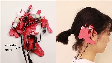 UIST 2018 - Orecchio: Extending Body-Language through Actuated Static and Dynamic Auricular Postures