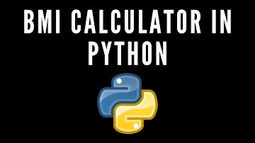 Bmi calculator in python full tutorial for beginners | #bmicalculator #python