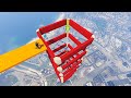 Defying Gravity - Insane Red Square Jump - GTA 5 Online