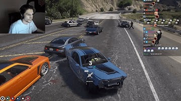 xQc Plays GTA RP - Alt F4