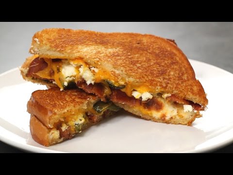 Bacon Jalapeño Grilled Cheese