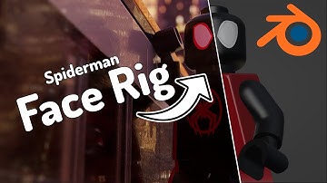 How to Use Lego Spiderman Face Rig in Blender