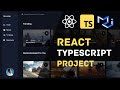 Learn react typescript  material ui with one project  build a movie app in 90 minutes