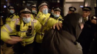 Clashes As Reclaim The Streets Protest In London Broken Up By Police