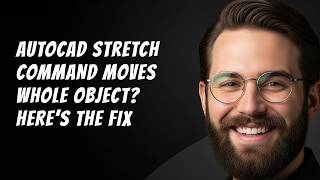 AutoCAD Stretch Command Moves Whole Object