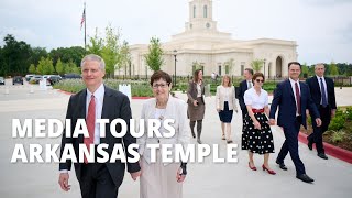 Media Day at the Bentonville Arkansas Temple