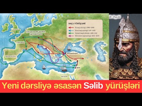 Yeni dərsliyə əsasən Səlib yürüşləri | Xaçlı yürüşləri və Rekonkista hərəkatı |