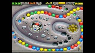 Zuma Deluxe Gauntlet level 1 to 7 Sand Garden android gameplay