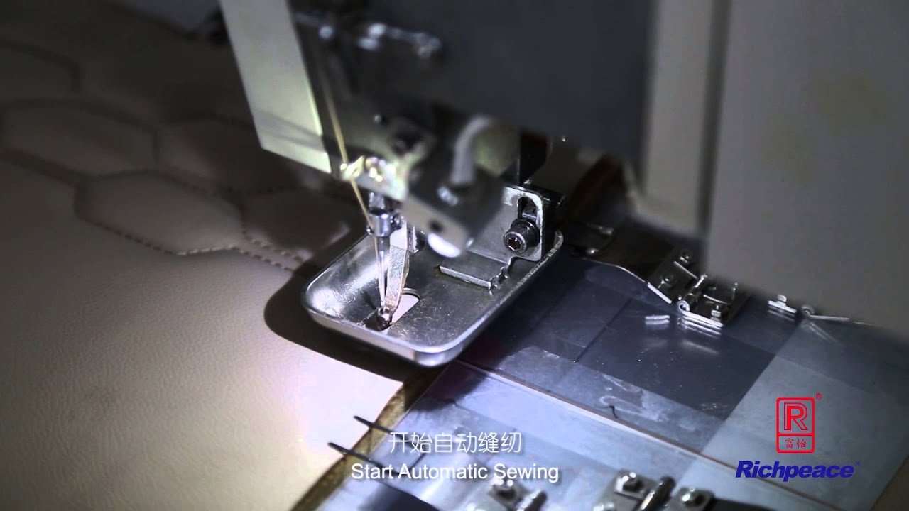 Richpeace MultiHead Automatic Sewing Machine Car Seat Pattern Sewing