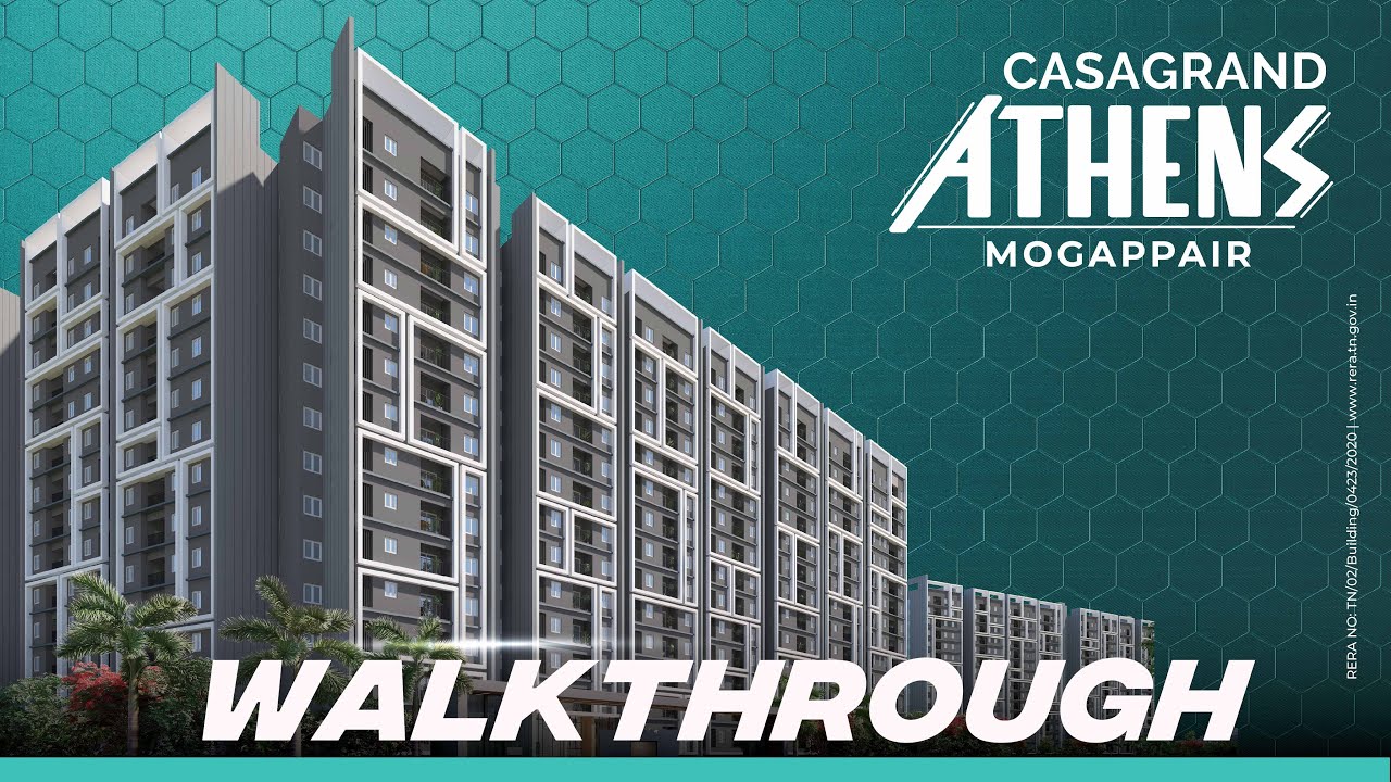 Casagrand Athens |  West Chennai's First Sports Themed Community | Walkthrough Video.