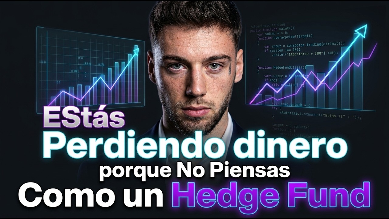 Estás Perdiendo Dinero Porque No Piensas Como un Hedge Fund - YouTube