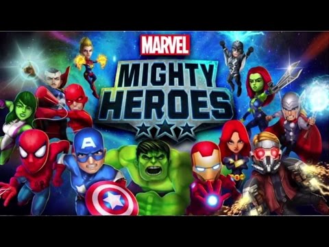 Preview: Marvel Mighty Heroes - (by DeNA Corp) iOS/Andriod Trailer HD Gameplay