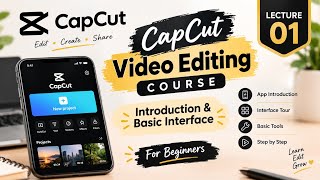 CapCut Video Editing Course | Lecture 01 | Introduction & Basic Interface