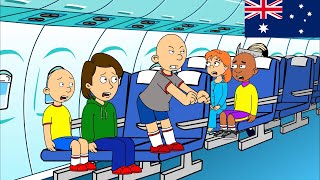 Clic Caillou Misbehaves On The Trip To Australiagrounded