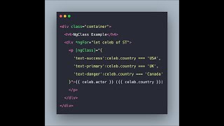 ngclass in angular